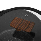 Olla Antiadherente Filomena Con Tapa De Cristal 3.9 litros Fissman