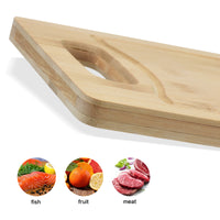 Tabla Madera Bamboo para Cortar 33x23cm Fissman