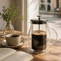 Cafetera Prensa Francesa Wave 600 Ml Fissman