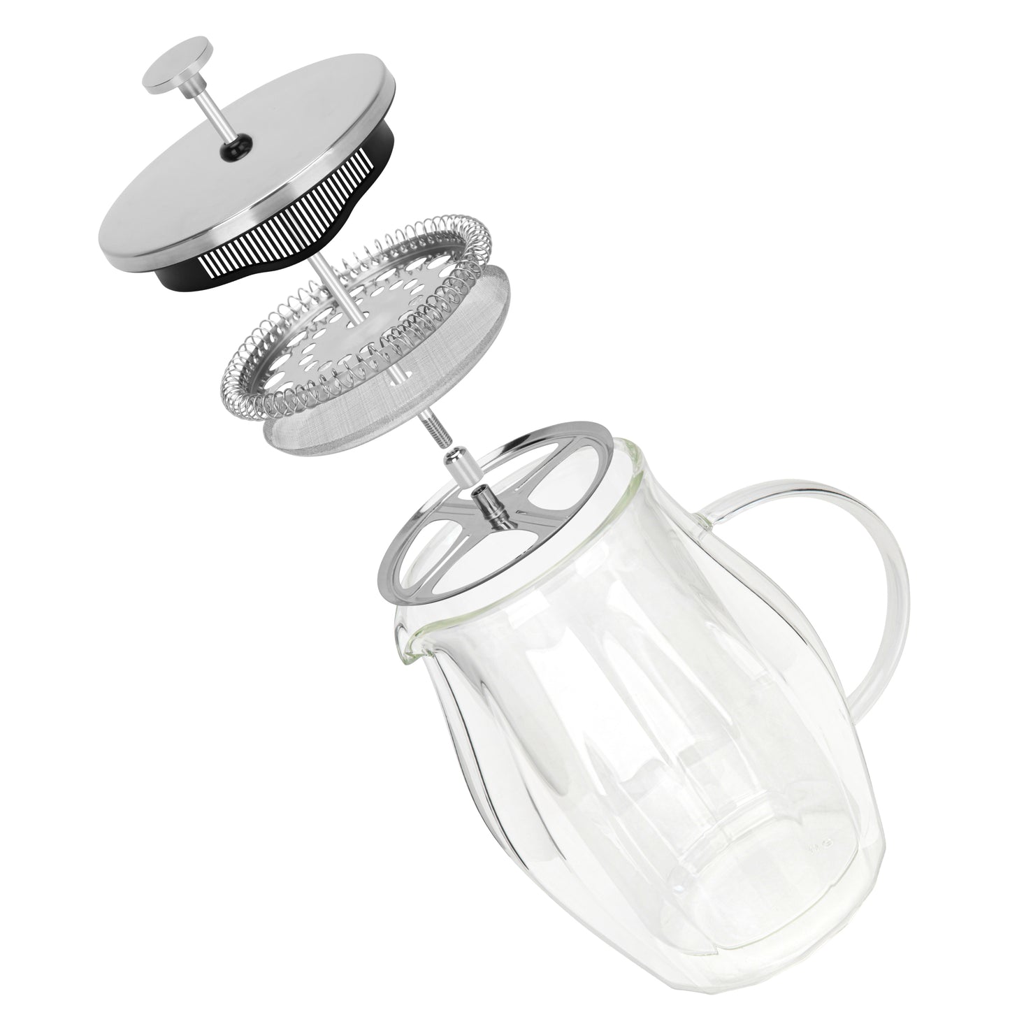 Cafetera Prensa Francesa Wave 600 Ml Fissman