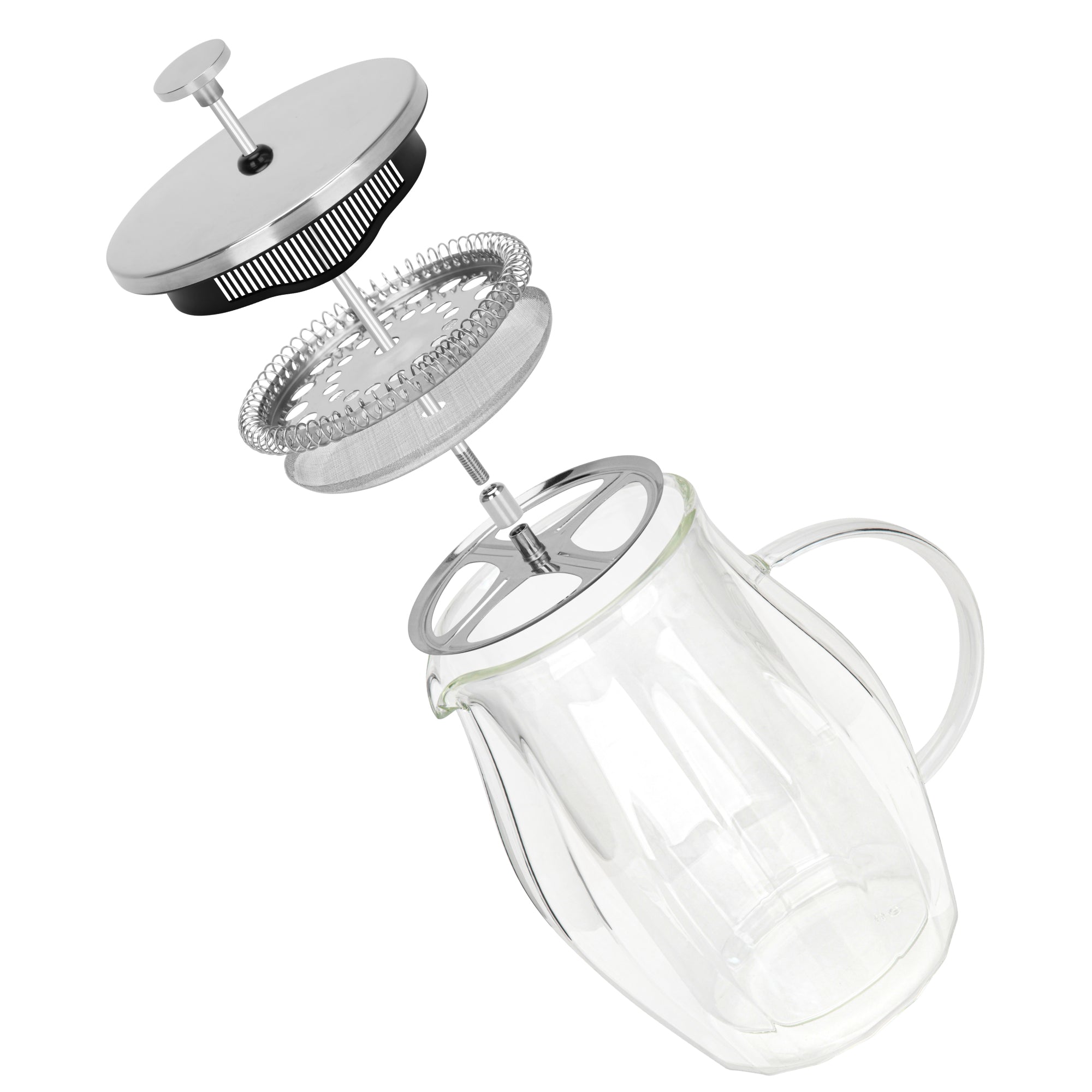Cafetera Prensa Francesa Wave 600 Ml Fissman