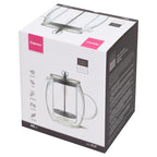 Cafetera Prensa Francesa Fat 600ml Transparente Fissman