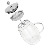 Cafetera Prensa Francesa Fat 600ml Transparente Fissman