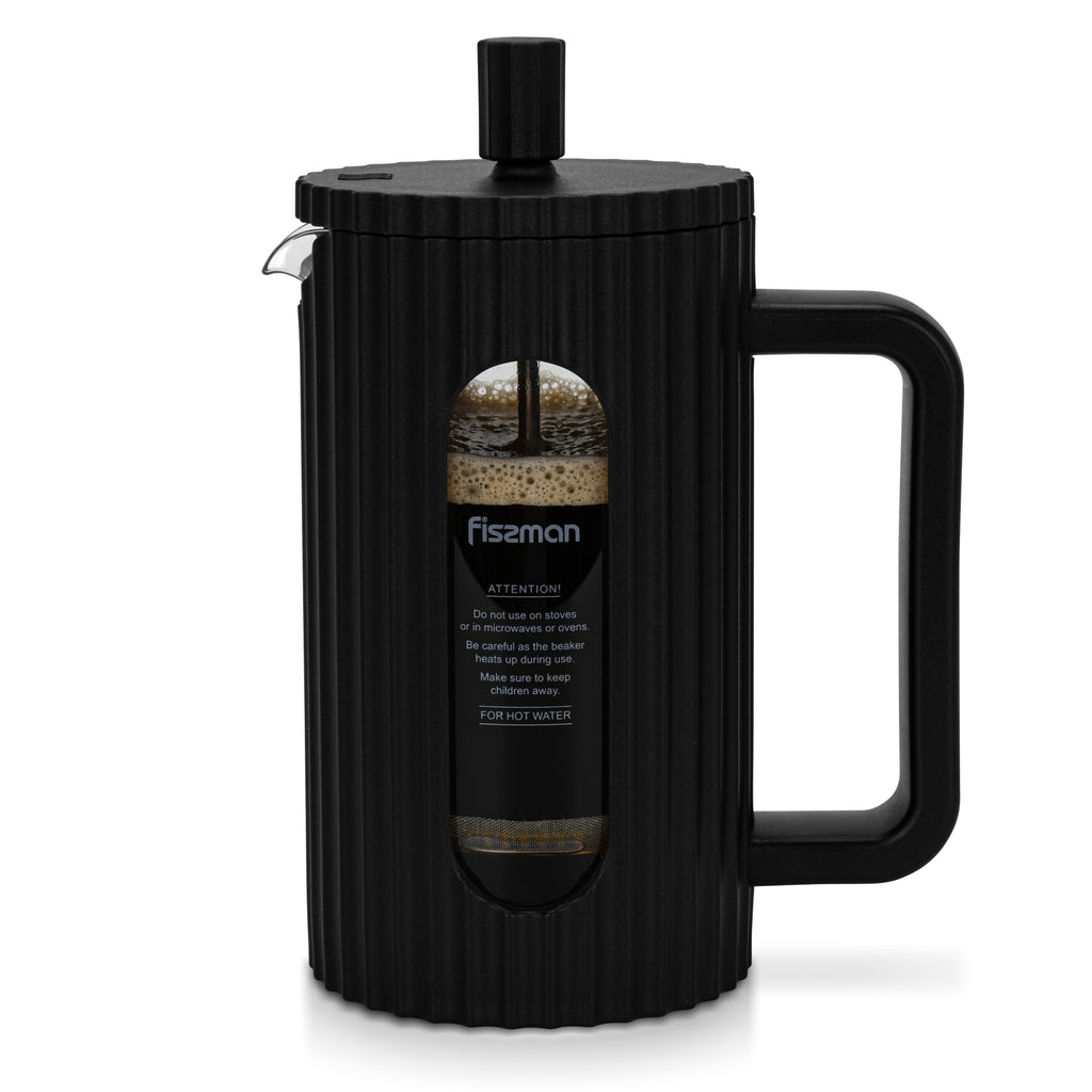 Cafetera Prensa Francesa La Negra 600 Ml Fissman