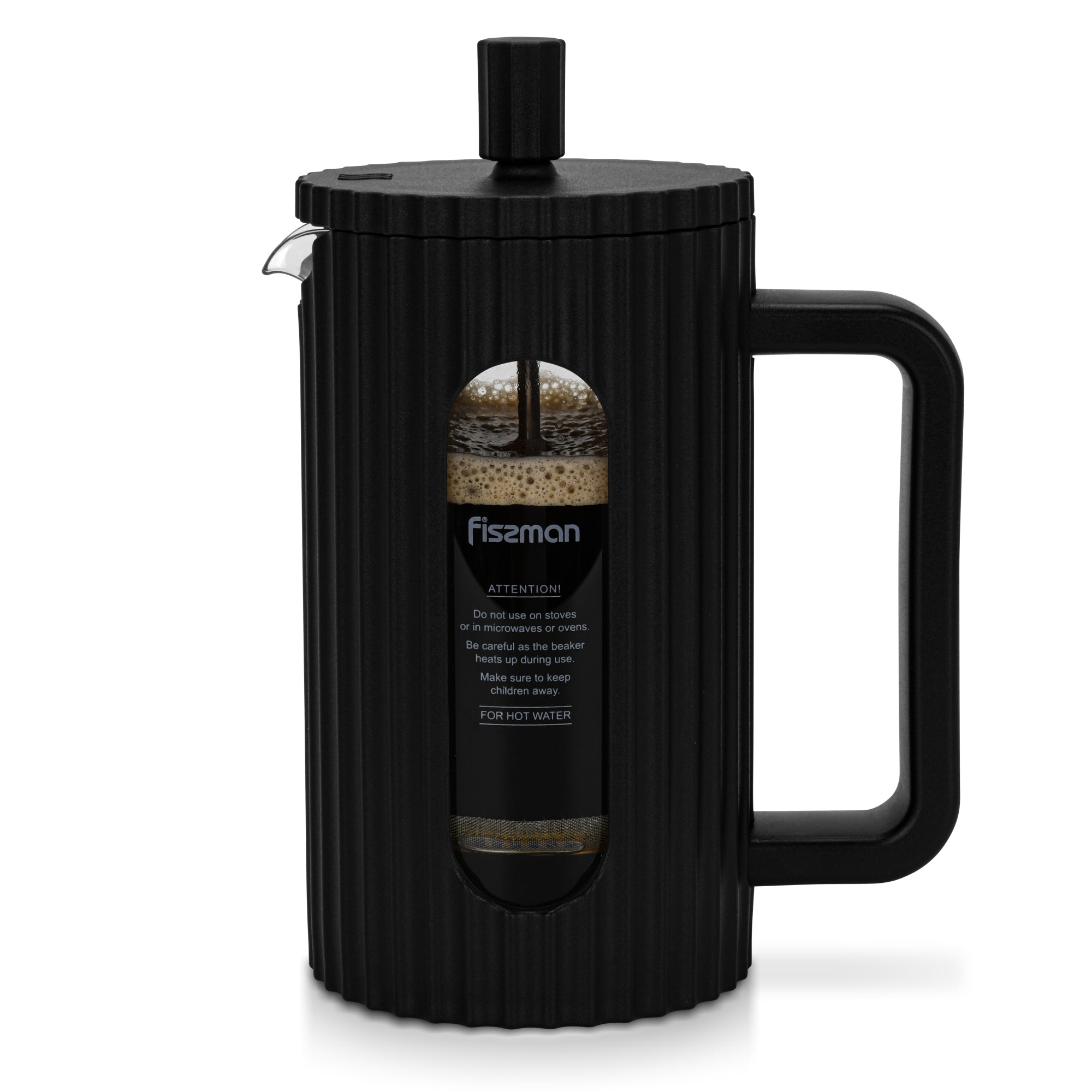 Cafetera Prensa Francesa La Negra 600 Ml Fissman