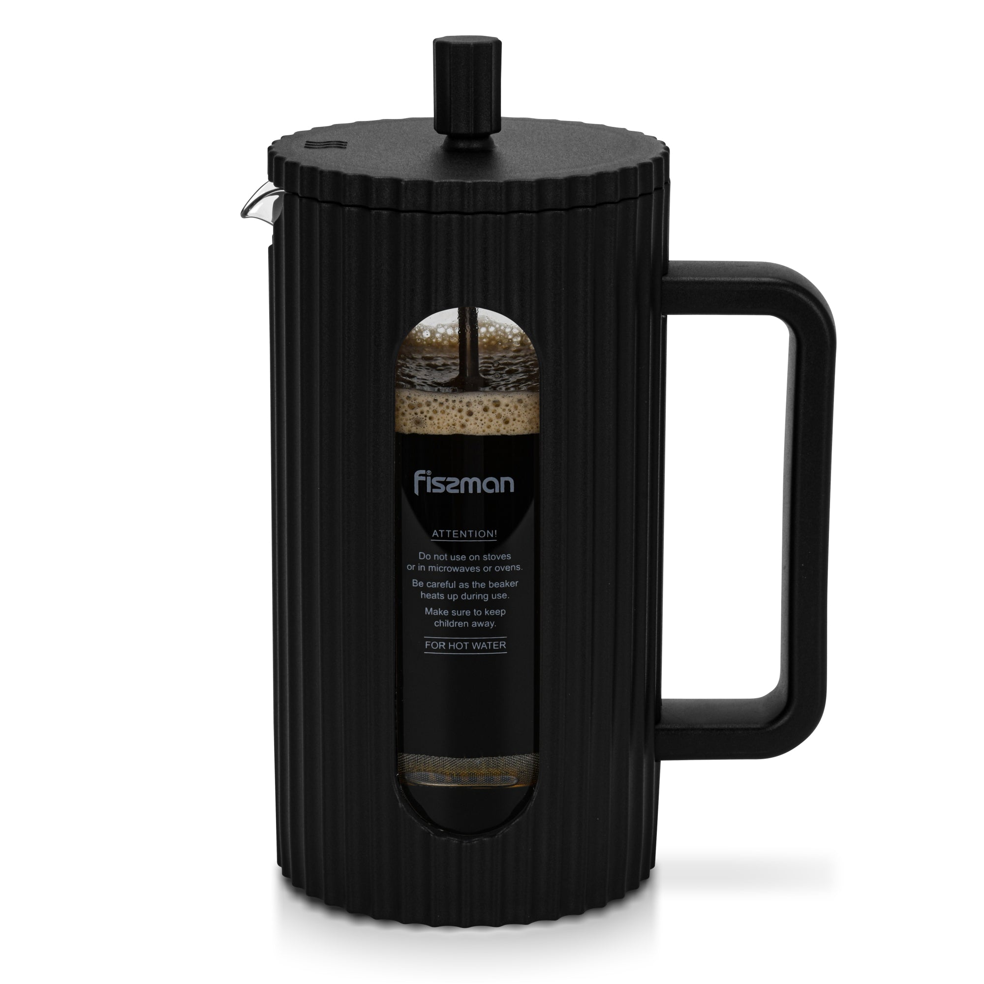 Cafetera Prensa Francesa La Negra 1000 Ml Fissman