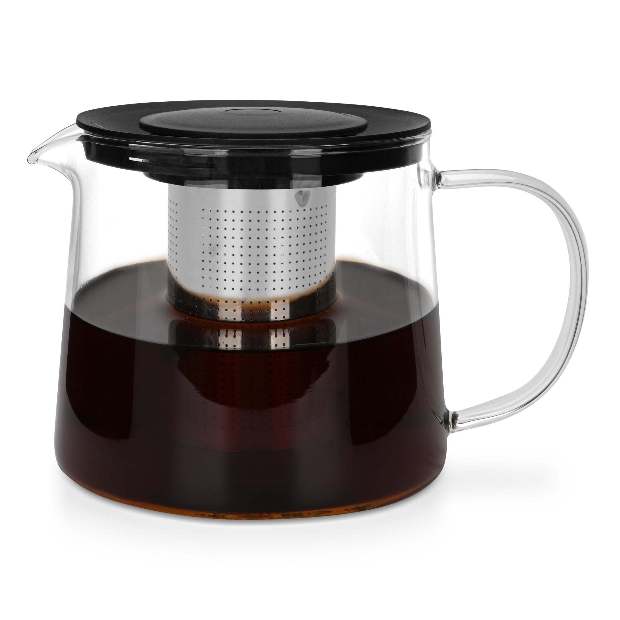 Tetera De Vidrio Con Infusor Central 1500 Ml Fissman
