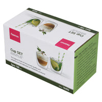 Set de 2 vasos doble pared de 100ml