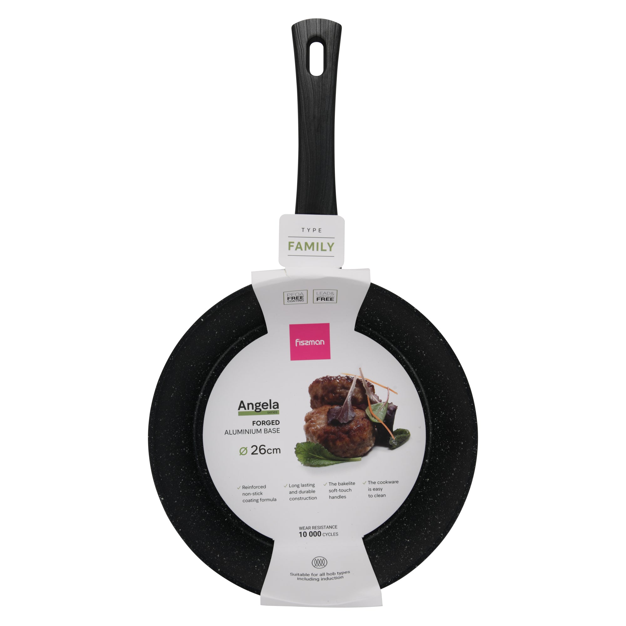 Sartén Antiadherente Angela Con Fondo De Inducción 20cm Fissman