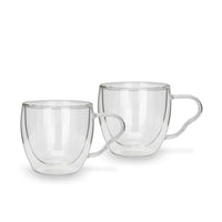 Set de 2 vasos doble pared de 90 ml
