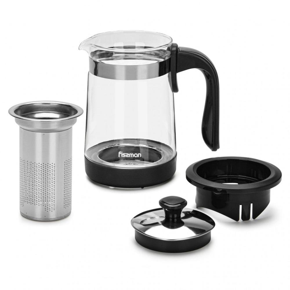 Tetera De Vidrio Con Infusor 950 Ml - Fissman
