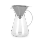 Cafetera Manual Pour Over 900ml Filtro De Acero Fissman