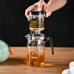 Tetera De Vidrio Con Infusor 900 Ml Gunfu - Fissman